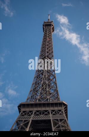 Eiffelturm Paris Stockfoto