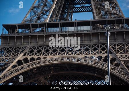 Eiffelturm Paris Stockfoto