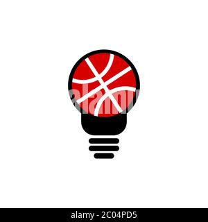 Basketball Idee Vektor Design Vorlage Illustration Stock Vektor