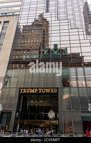 Trump Tower, New York City, USA Stockfoto
