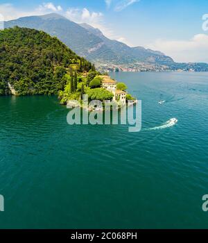 Villa del Balbianello (1787) - Lavedo - Lenno - Comer See (IT) Stockfoto