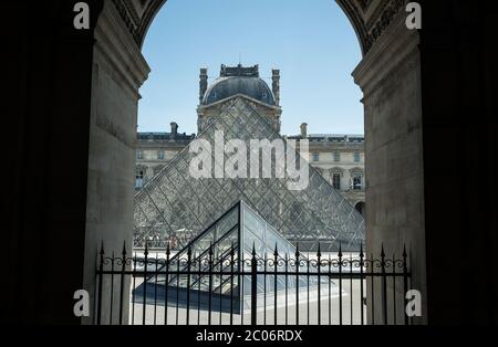 Paris, Louvre, Frankreich, Kunst, Farbe, Skulptur, Museum Stockfoto