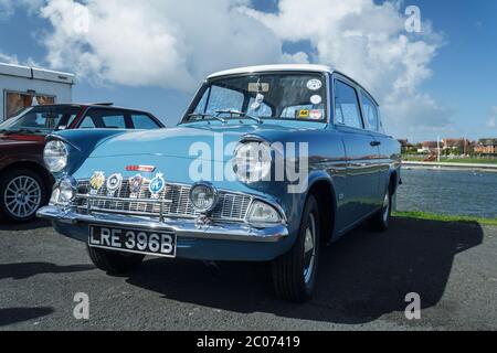 Ford Anglia. Stockfoto