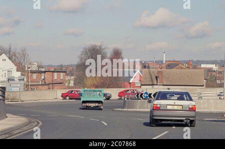 1996, Roxborough Roundabout, Harrow, North London, South East England, Großbritannien Stockfoto