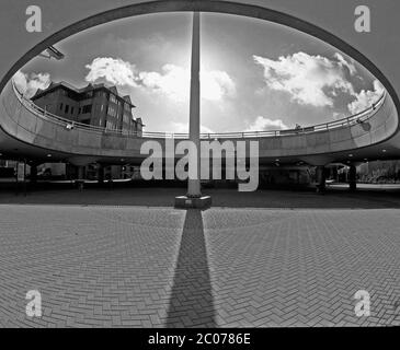 1996, Roxborough Roundabout Underpass, Harrow, North London, South East England, Großbritannien Stockfoto