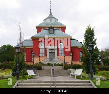 ulrika eleonora Kirche, söderhamn Stockfoto