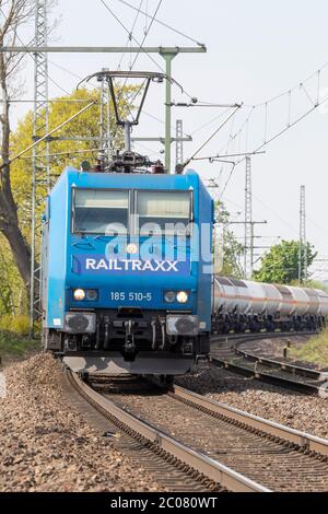 Schienengüterverkehr sichert die Versorgung in der Coronakrise. Köln, 16.04.2020 Stockfoto