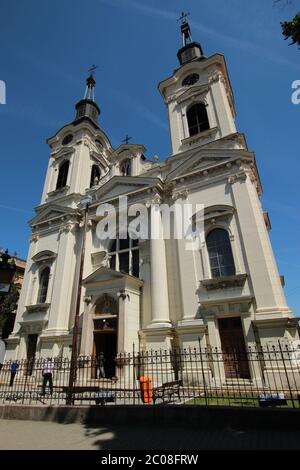 Die orthodoxe Kathedrale des Hl. Nikolaus in Sremski Karlovci, Serbien. Stockfoto