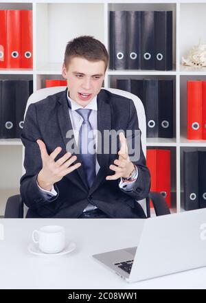 Junge Unternehmer Stockfoto