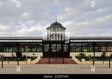 Central Bandstand, Central Parade, Herne Bay Town, Kent County; England; Großbritannien Stockfoto