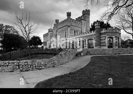 Whitstable Castle and Gardens, Whitstable Town, Kent County; England; Großbritannien Stockfoto