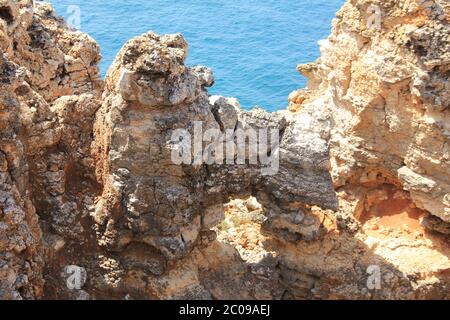 Sagres Point im Südwesten Portugals Stockfoto