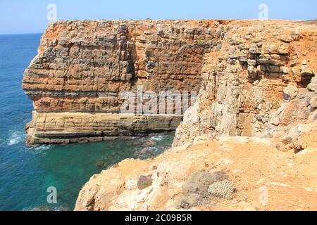 Sagres Point im Südwesten Portugals Stockfoto