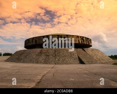 Mausoleum im KZ Majdanek, Lublin, Polen Stockfoto