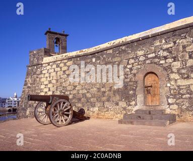 Castillo de San Gabriel, Arrecife, Lanzarote, Kanarische Inseln, Spanien Stockfoto