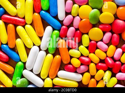 Farbe candy Stockfoto