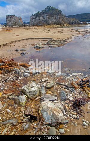 Spain Bay auf Port Davey, Southwest National Park Stockfoto