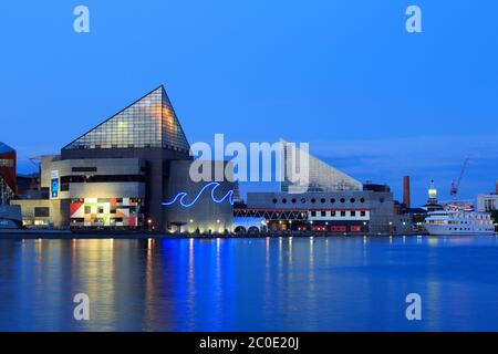 National Aquarium in Baltimore, Inner Harbor, Baltimore, Maryland, USA Stockfoto