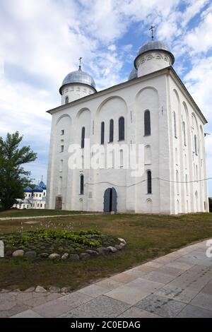 Sankt-Georgs Kathedrale, russische orthodoxe Jurjew Stockfoto