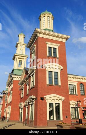 Sport-Legenden-Museum, Camden Yards, Baltimore, Maryland, USA Stockfoto