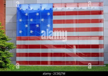 Star Spangled Banner Flag House Museum, Baltimore, Maryland, USA Stockfoto