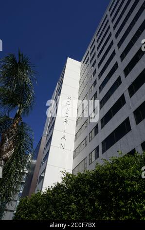West Hollywood, California, USA 11. Juni 2020 EINE allgemeine Sicht der Atmosphäre des Mondrian Hotels am 8440 Sunset Blvd am 11. Juni 2020 in West Hollywood, Kalifornien, USA. Foto von Barry King/Alamy Stockfoto Stockfoto