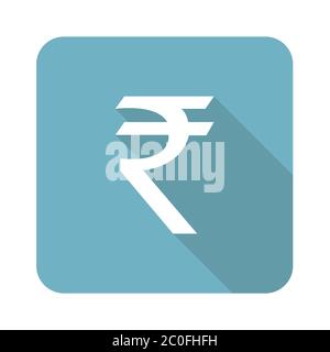 Indian Rupee Symbol Stockfoto