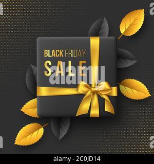 Black Friday Sale Poster oder Banner. Stock Vektor