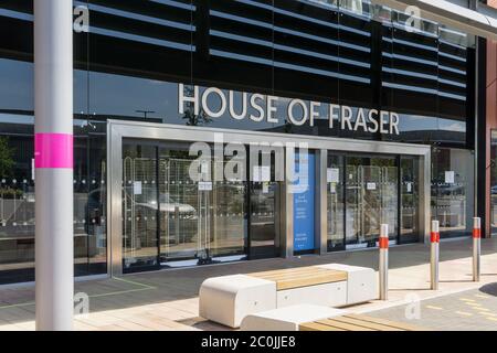 Kaufhaus Fraser, Einkaufszentrum Rushden Lakes, Northamptonshire, Großbritannien Stockfoto