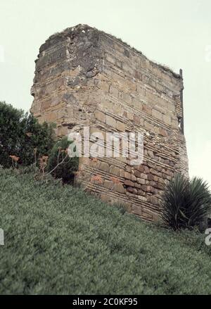 RESTOS DE LA MURALLA. Lage: AUSSEN. Andujar. JAEN. SPANIEN. Stockfoto