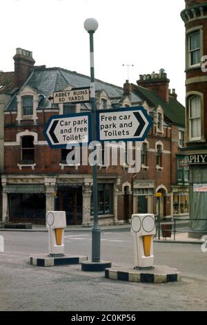 1976 Bell Street (A217) Reigate, Surrey, Großbritannien Stockfoto