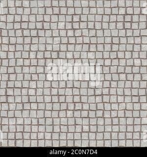 Pflaster Pflastersteine nahtlose Textur Stockfoto
