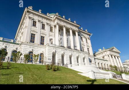 Paschkow Haus berühmte klassische Gebäude in Moskau, Stockfoto