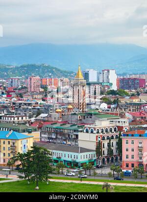 Ansicht von oben in Batumi, Georgien Stockfoto