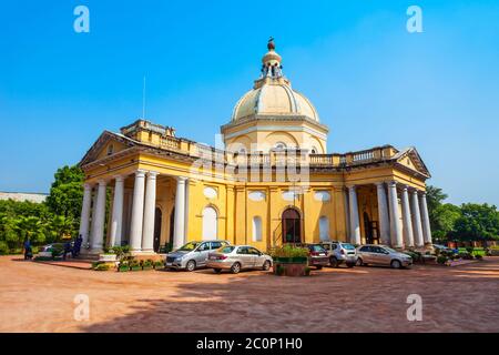 Die St. James oder Skinner Church ist eine der ältesten Kirchen in Neu-Delhi in der Nähe des Kaschmir-Tores in Indien Stockfoto