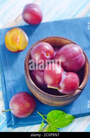 Pflaumen Stockfoto