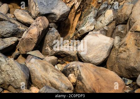 Buschiribana Gold Mill Ruinen auf Aruba Stockfoto