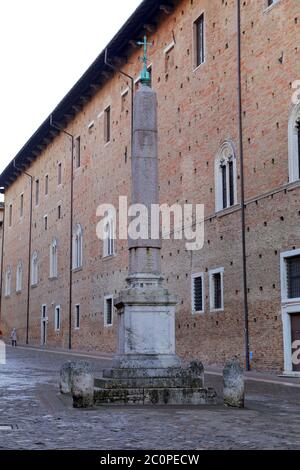 Einblicke in die Stadt Urbino Stadt und Weltkulturerbe in den Marken - Italien Stockfoto