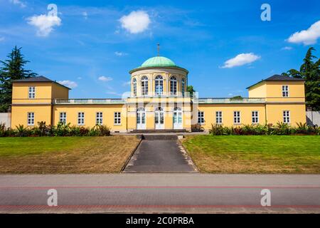 Alte Bibliothek Gebäude im Stadtteil herrenhausen Hannover Stadt in Deutschland Stockfoto