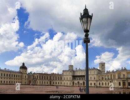 palace. Gatchina. St. Petersburg. Russland. Stockfoto