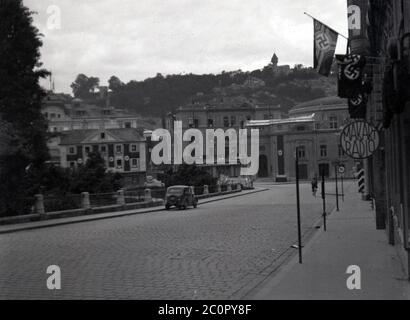 Saluburg Radio Makart Stockfoto