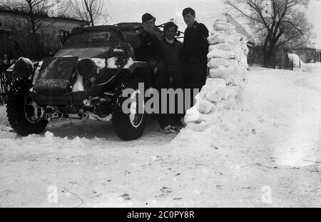 Wehrmacht Heer Kleiner Panzerfunkwagen Sd.Kfz. 261 - Funkkommunikationsfahrzeug Der Bundeswehr Stockfoto