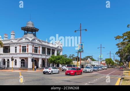 Das Guildford Hotel an der James Street (Great Eastern Highway) in der Stadt Guildford, Swan Valley, Perth, Western Australia, Australien Stockfoto