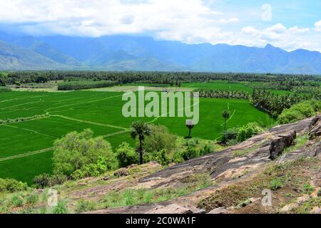 Thailaramman Tempel in Periyakulam Tamilnadu Stockfoto