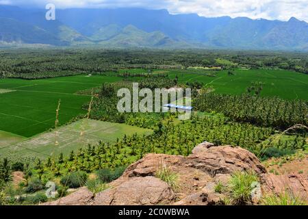 Thailaramman Tempel in Periyakulam Tamilnadu Stockfoto