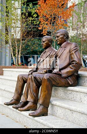 Die Trauungen von William & Charles Mayo, Mayo Clinic Hospital, Rochester, Minnesota, USA Stockfoto