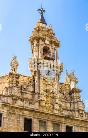 Kirche des Heiligen Johannes in Valencia Stockfoto