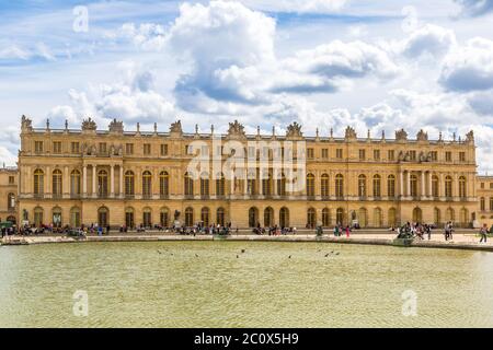 Berühmter Palast Versailles Stockfoto