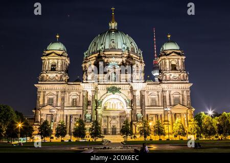 Berliner Dom in Berlin Stockfoto