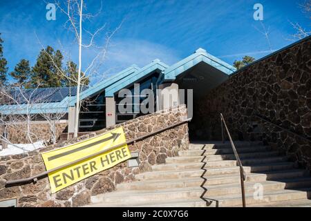 Lowell Obseratory, Flagstaff, Arizona Stockfoto